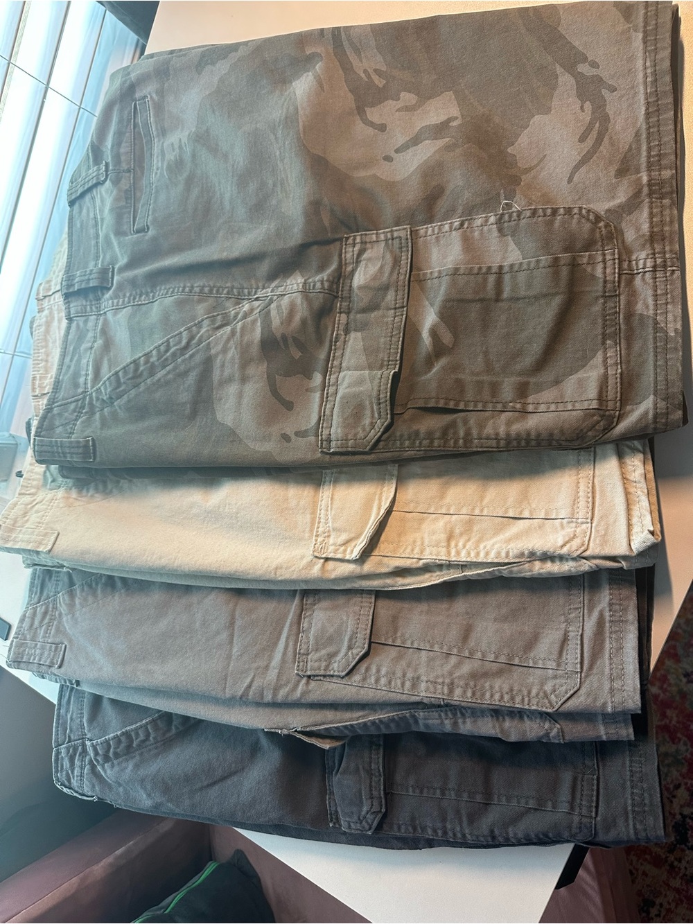 Wrangler Relaxed Fit Cargo Shorts